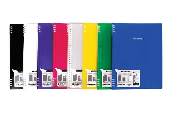 King Jim Replaceable Pocket Clear Book